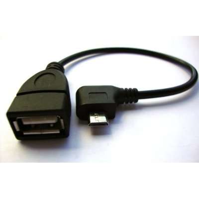 Micro USB Host Cable (OTG Cable) - Xoom, Galaxy S2, Note ,Acer Iconia A510,Toshiba TG01, Archos G9.