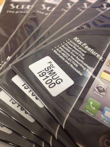 Samsung Galaxy SII, s2, Screen Protectors, Dust Free