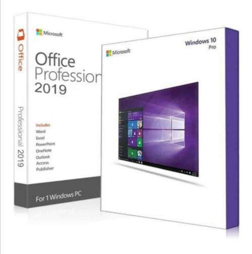 Windows 10 Pro and Office 2019 Pro combo deal