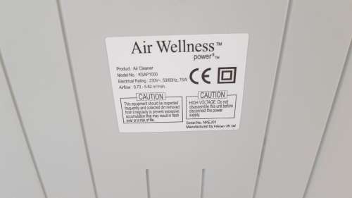 Nikken Air Wellness Hepa Air Filtration System NKAP 100