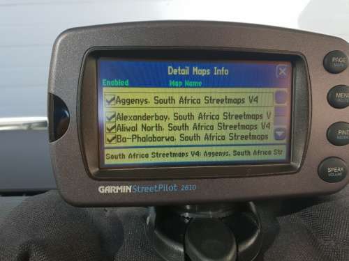 Garmin StreetPilot 2610 GPS Navigation with South Africa and Namibia street maps