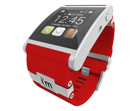 I'M WATCH SMART WATCH RED 128 MB - MADE IN ITALY