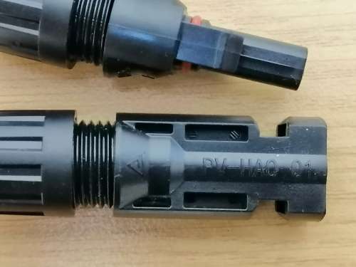 MC4 Solar Connectors Pair - Male and Female