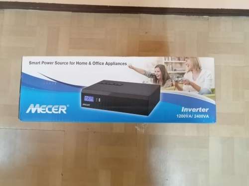 Keep running during Power outages - MECER 2400VA 1440W 24V INVERTER with 2 x 12v 105ah batteries