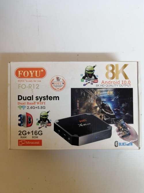 Smart TV Box 8K Andriod 10 - (Netflix, Kodi and more)