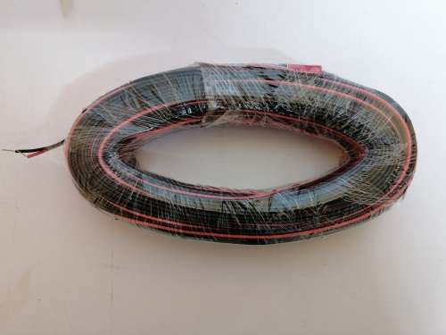 Speaker cable twin flex (100M) Red/ Black ripcord