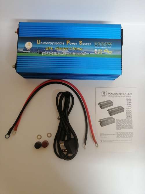 2000W Pure Sine Wave Inverter with charging