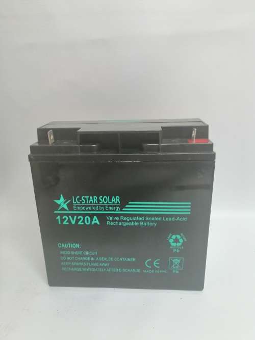 12V 20AH battery for generator etc.