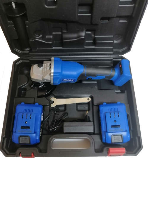 Cordless Grinder with 2 x lithium-ion batteries 20V