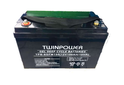 12V 100ah gel battery- Twinpower