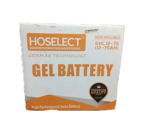 12V Deep Cycle 75ah Gel Battery (12V 75ah)