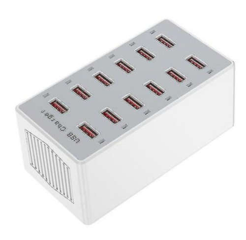 12-Ports USB Charging Station