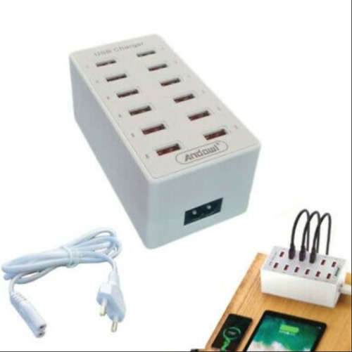 12-Ports USB Charging Station