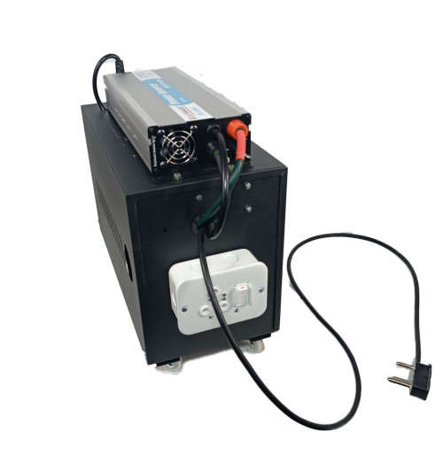 Plug and play 2000W Pure sinewave UPS Inverter + 1 x 105AH Deepcycle Battery Kit