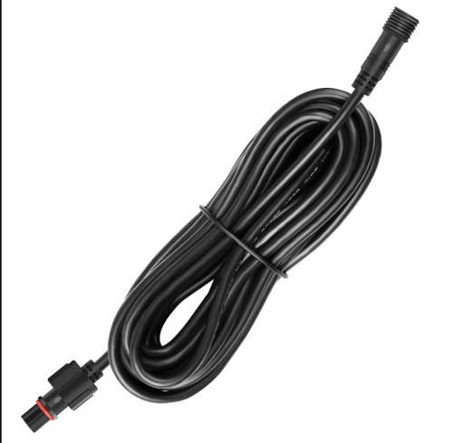 Extension Cable for Solar Light 9.8ft (3m) 2-Pin Plug Extension Cable Wire pack of 2