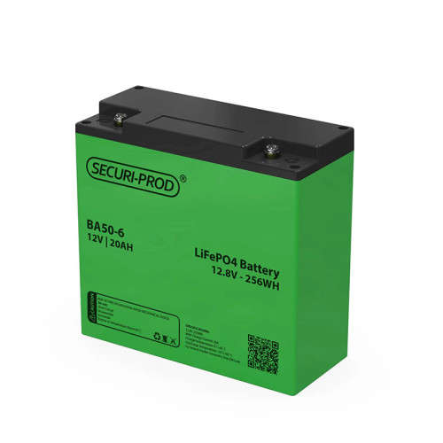 12V 20Ah Lithium LiFePO4- Securiprod