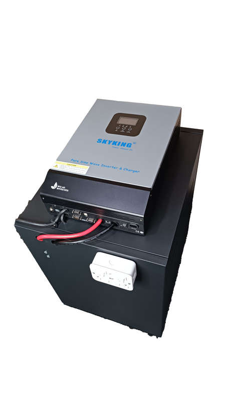 5000VA Mobile Power Inverter- uninterupted Power Last 4-8 Hours- No COC needed Lithium-ion battery