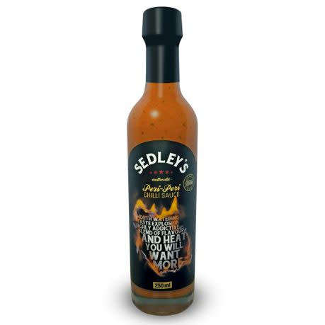 Sedleys Mild Peri-Peri Chilli Sauce - 250ml x 2