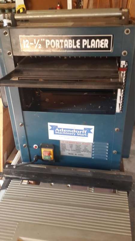 12-1/2" Portable Wood Planer