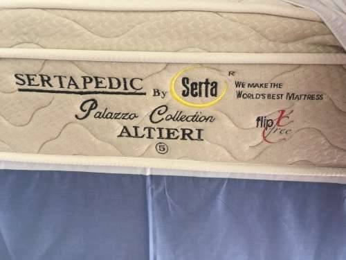 Queen Size Serta Altieri Mattress and Base