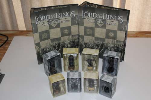 LORD OF THE RINGS CHESS & LORD OF THE RINGS FIGERINE COLLECTIONS