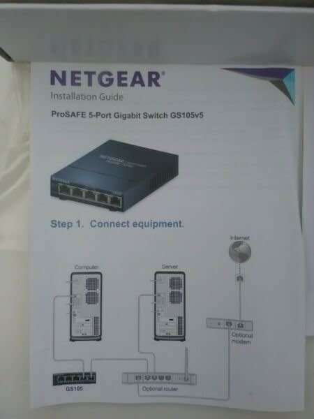 NETGEAR PROSAFE GS105