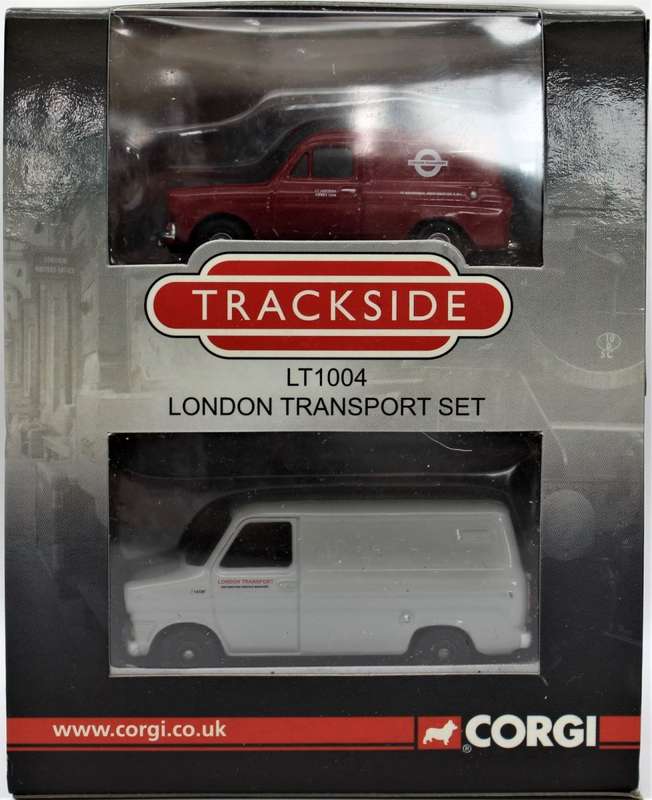 Corgi - 4x Trackside Vehicles in Set LT1004 - London Transport Set