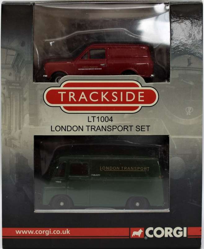 Corgi - 4x Trackside Vehicles in Set LT1004 - London Transport Set