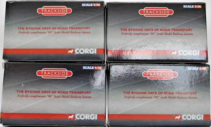 Corgi - 4x Trackside Vehicles in Set LT1004 - London Transport Set