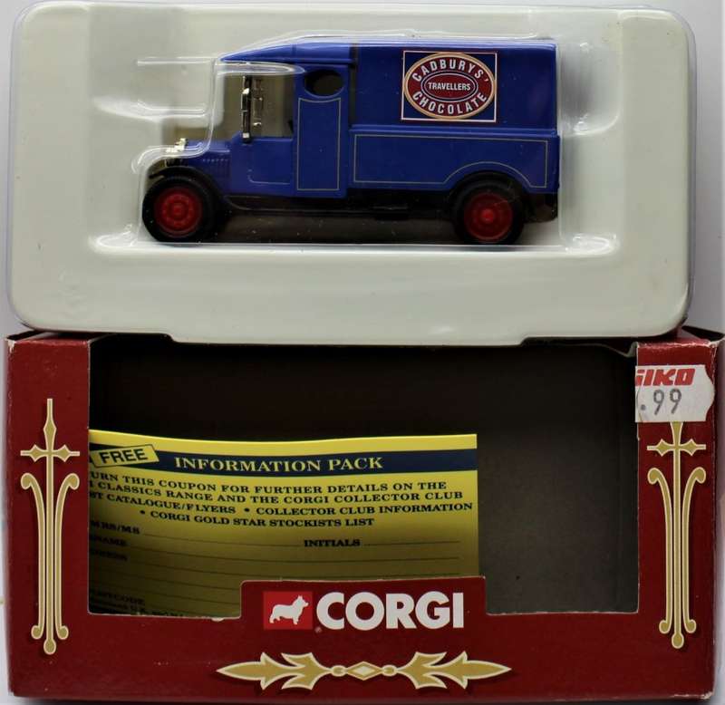 Corgi - 21x Cadbury's Related Product Promotional Vehicles