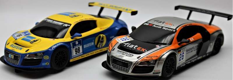 Scalextric Digital Platinum 6 Car Set - 8.55 Meter Track - 2x Audi R8, 2x Porsche, 2x Lamborghini