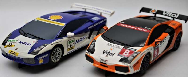 Scalextric Digital Platinum 6 Car Set - 8.55 Meter Track - 2x Audi R8, 2x Porsche, 2x Lamborghini