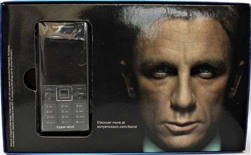 Sony Ericsson C902 - 007 James Bond Daniel Craig Quantum Of Solace Cellphone - Collectable Edition.
