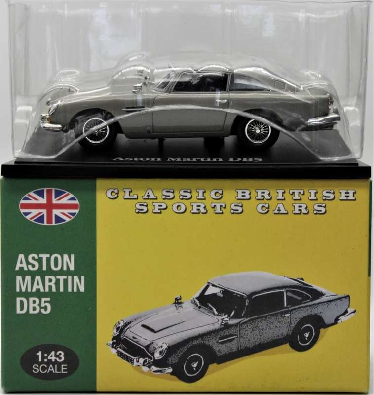 Altaya Austin FX4 London Taxi 1965 & Atlas Editions Aston Martin DB5