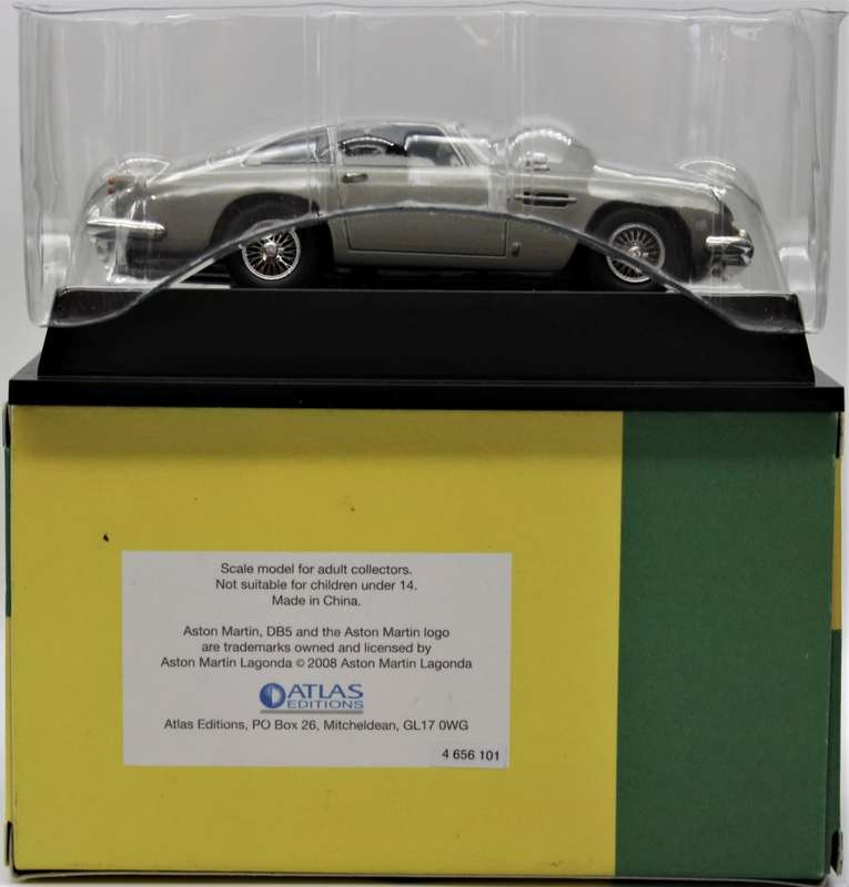 Altaya Austin FX4 London Taxi 1965 & Atlas Editions Aston Martin DB5