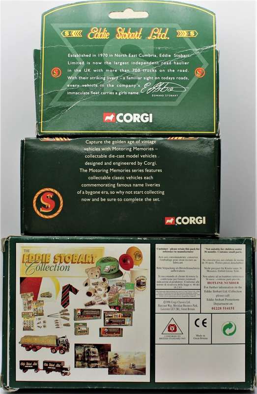 Corgi - 5x Eddie Stobart Vehicles - 1x Special Edition with Keyring