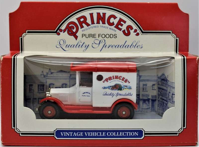 Corgi - 4xPromo Princes, H.Samuel, Royal Worcester, Mauritius Stamps - Morris, T-Ford, Bedford