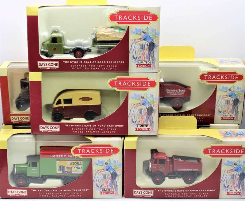 Lledo - 8x Limited Edition Trackside Vehicles 1:76 00 Scale