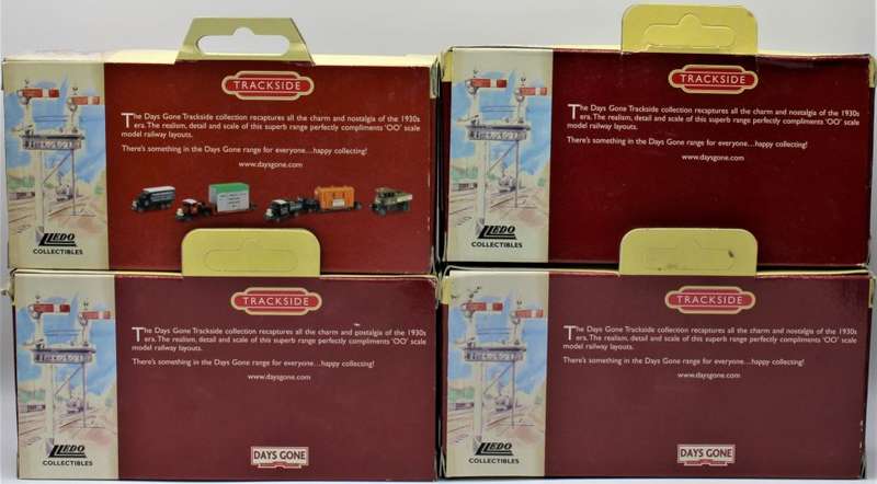 Lledo - 8x Limited Edition Trackside Vehicles 1:76 00 Scale