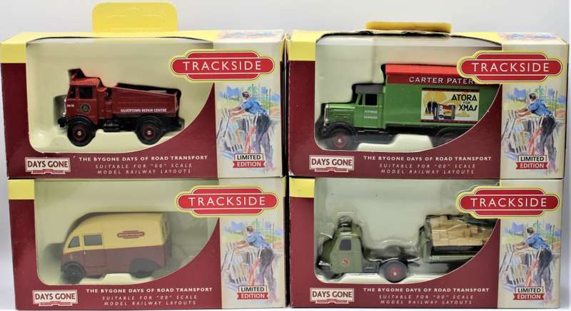 Lledo - 8x Limited Edition Trackside Vehicles 1:76 00 Scale
