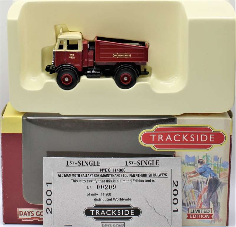 Lledo - 8x Limited Edition Trackside Vehicles 1:76 00 Scale
