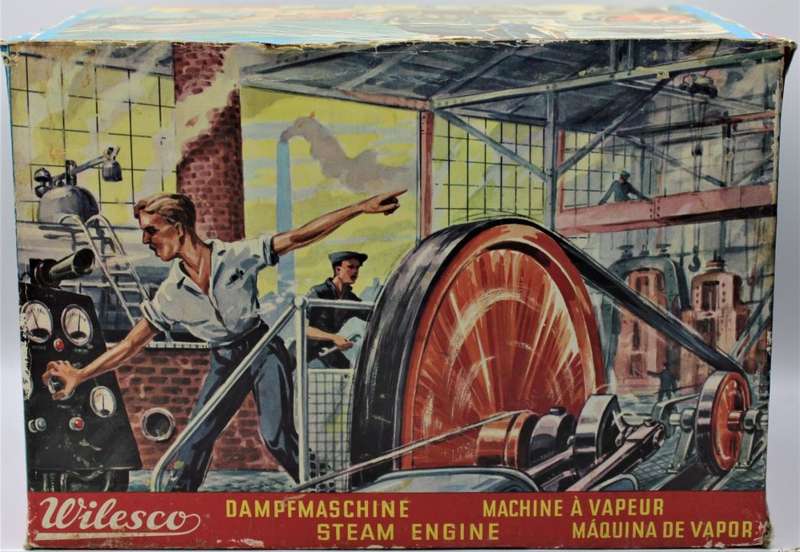 Wilesco D5 Working Steam Engine with Box