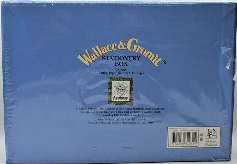 Wallace & Gromit - Collectable Stationery Box Plus 4 Character Pencils - Factory Sealed - Licensed