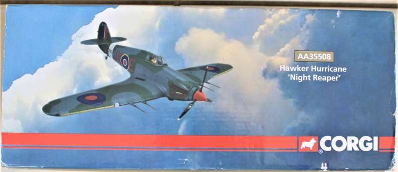 Corgi - Limited Edition 1:32 Hawker Hurricane "Night Reaper" - Battle of Britain Memorial Flight