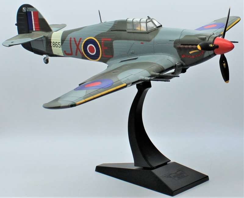 Corgi - Limited Edition 1:32 Hawker Hurricane "Night Reaper" - Battle of Britain Memorial Flight