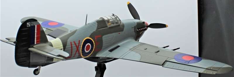 Corgi - Limited Edition 1:32 Hawker Hurricane "Night Reaper" - Battle of Britain Memorial Flight