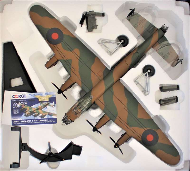 Corgi - Limited Edition 1:72 Avro Lancaster B Mk.1 (Special) 9 SQN RAF - 43cm Wingspan!!