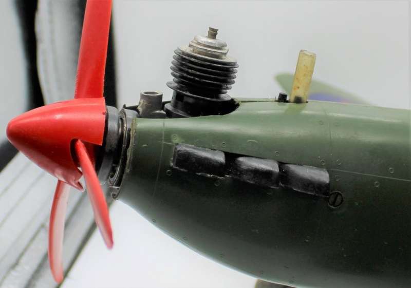 Keil Kraft - RARE! Boxed RAF Hurricane - Ready-To-Fly Glowplug Engine Aeroplane - 1970's
