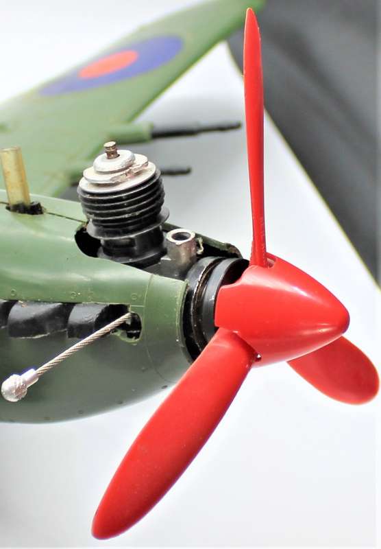 Keil Kraft - RARE! Boxed RAF Hurricane - Ready-To-Fly Glowplug Engine Aeroplane - 1970's