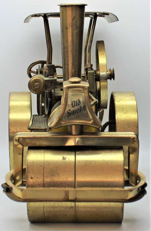 Wilesco D367 - VERY SCARCE "Old Smokey" All Brass Steam Roller
